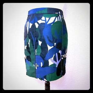 Ann Taylor Petites Jacquard Pencil Skirt